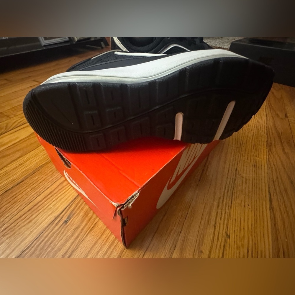 Nike Air Black and White Sneakers - Picture 4 of 5